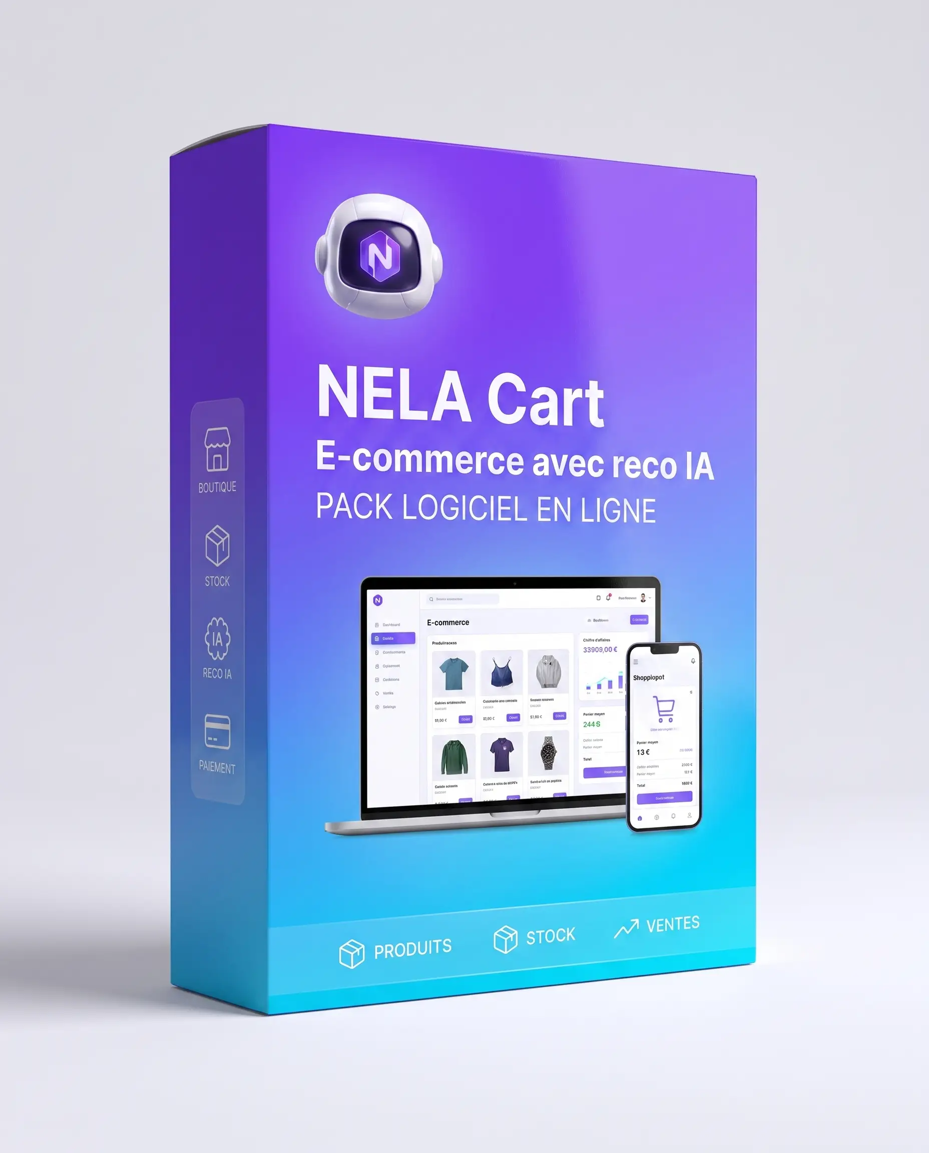 NELA Cart — pack logiciel