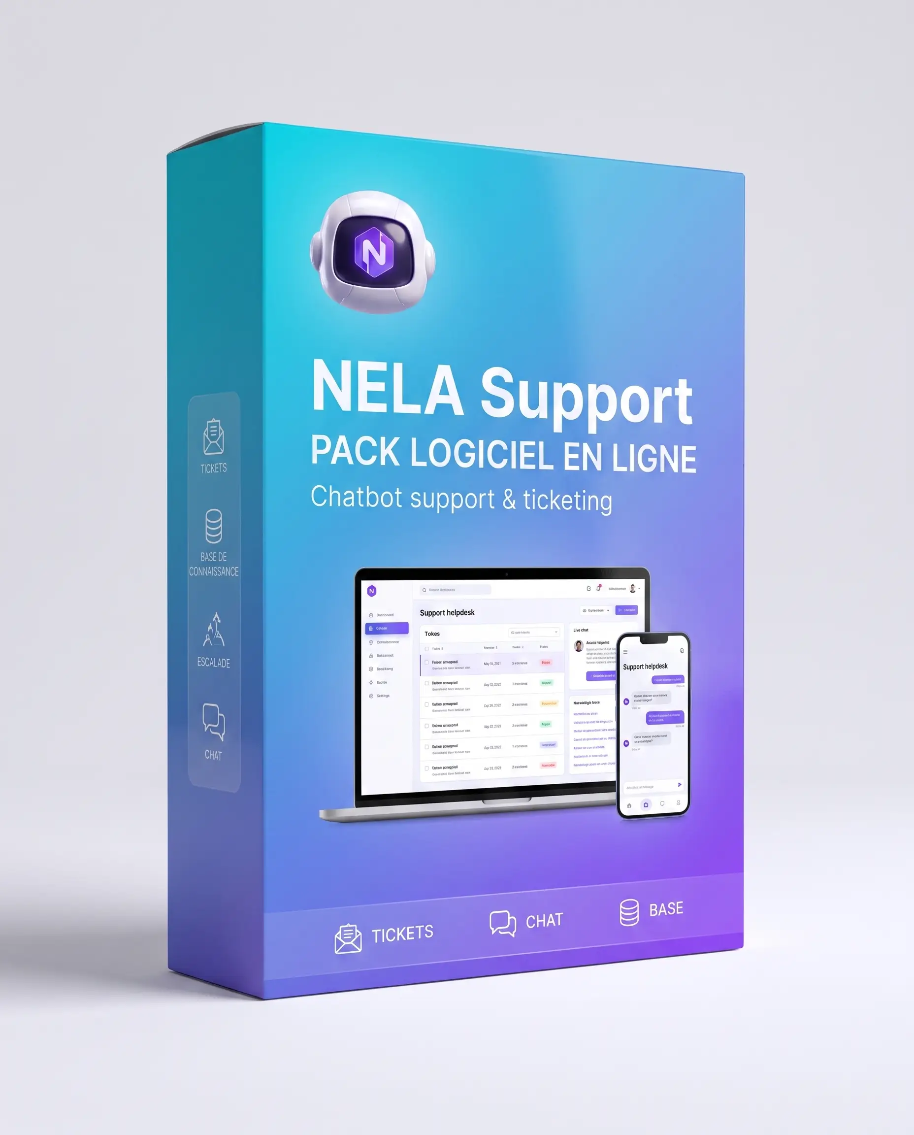 NELA Support — pack logiciel